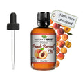 Peach Kernel Oil for Skin Elasticity,Firming, Hair, Massage and Nail Care. 4 Fl. oz